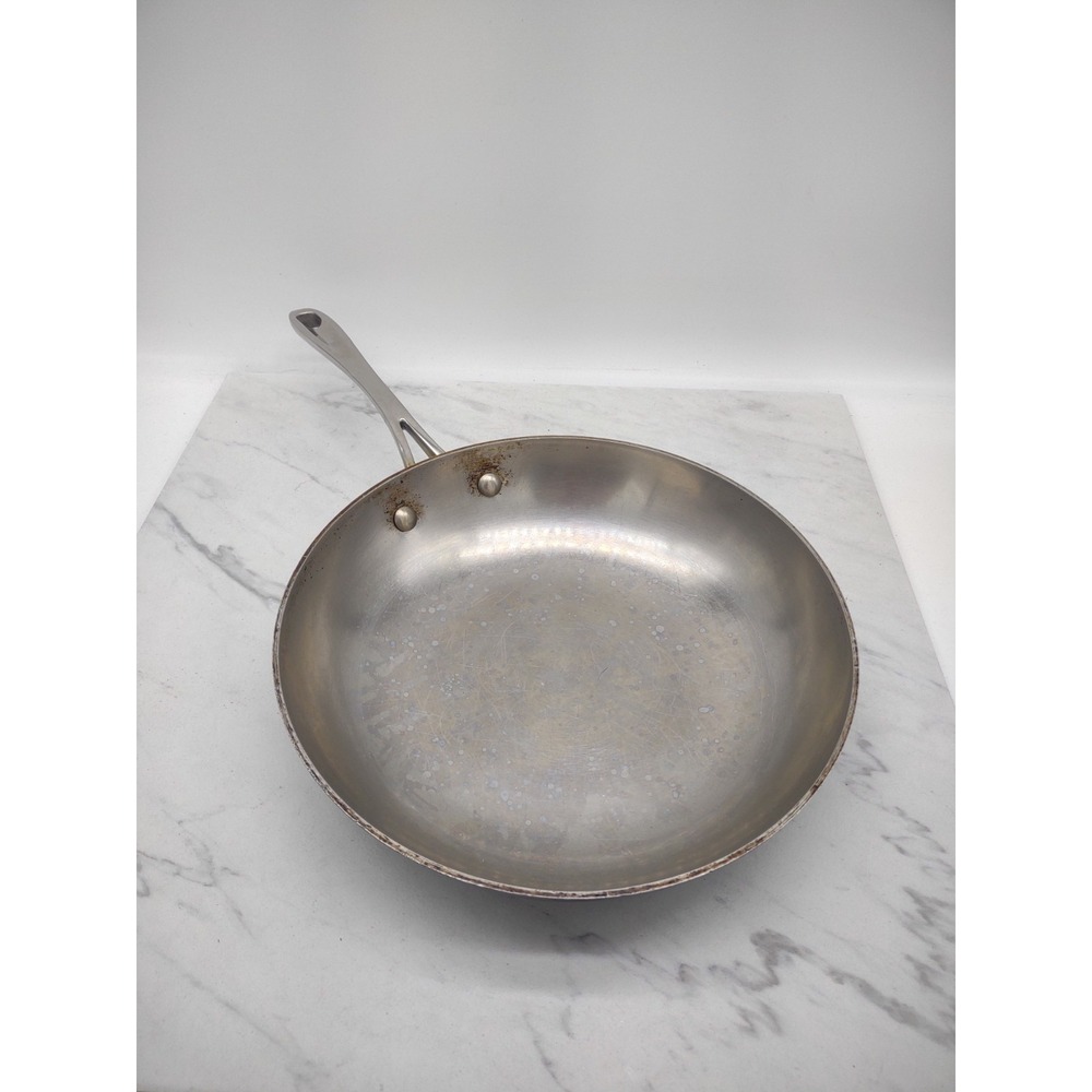 Artisan Professional Cookware Saute Fry Pan 10" Wok Bowl Bottom Long Handle